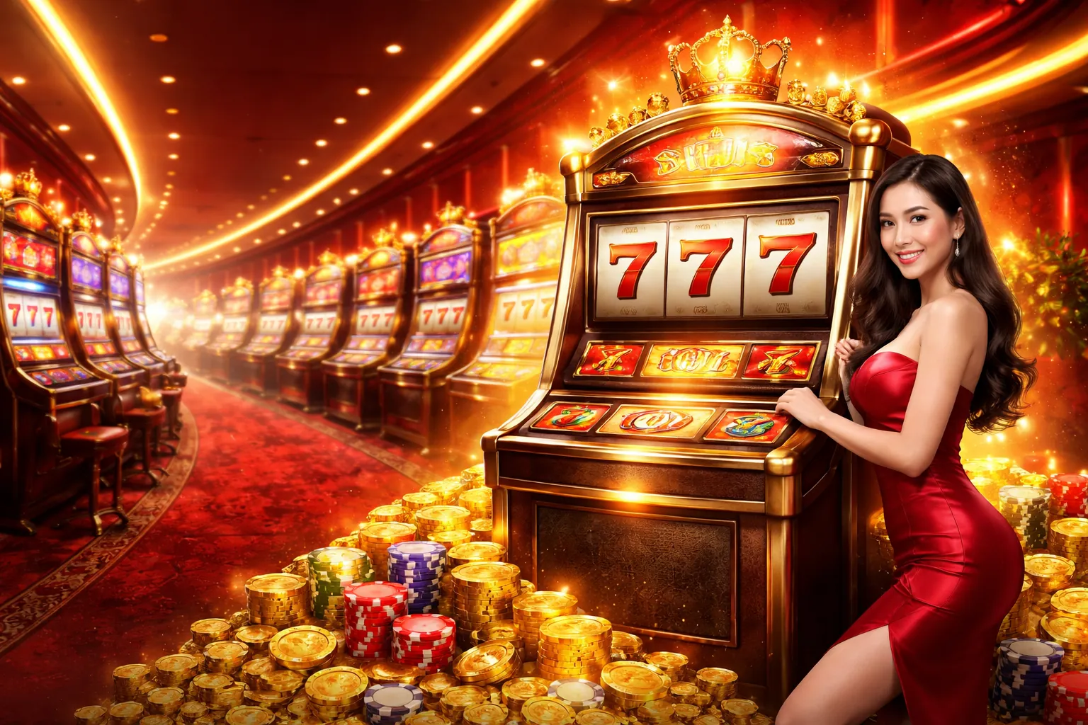 Ứng dụng di động dagac3 cổng game với giao diện vàng đen sang trọng, hiển thị các trò chơi cá cược phổ biến.